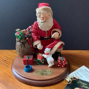 Kris Kringle with Kitten